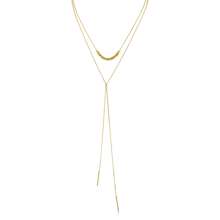 Lariat Links Necklace
