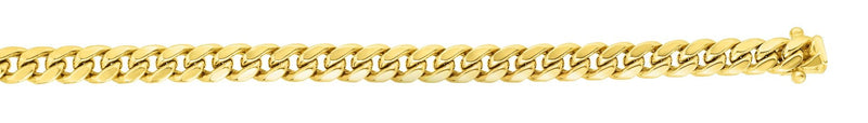 Yellow 14K Gold 3.2mm Miami Cuban Chain