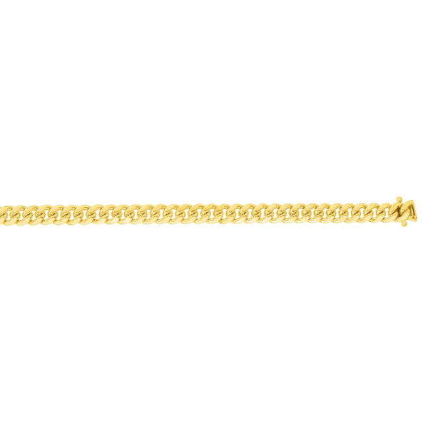26" 14k Yellow Gold 3.9Mm Miami Cuban Link Necklace