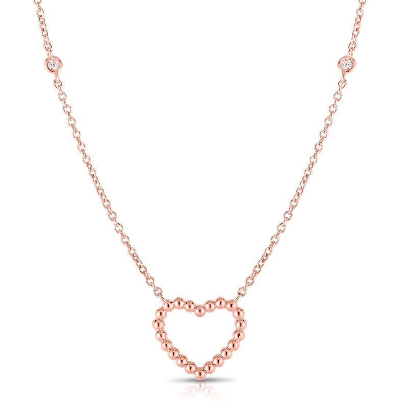 Diamonds by the yard heart necklace deals