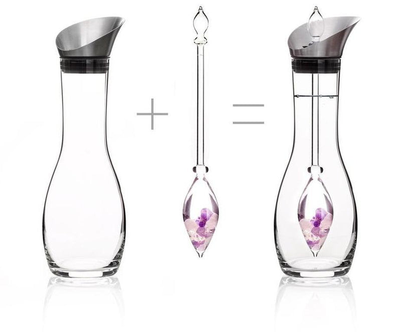 The ERA Decanter & Vial System by VitaJuwel-gift-GEM Water-ERA Decanter Only-