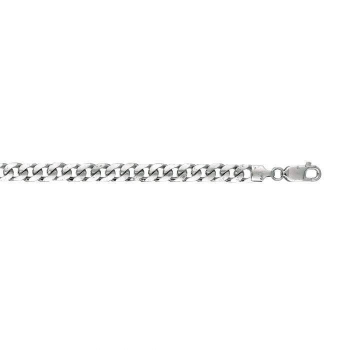 White 14K Gold 5.8mm Miami Cuban Chain-Chain-MAURICE'S JEWELERS-